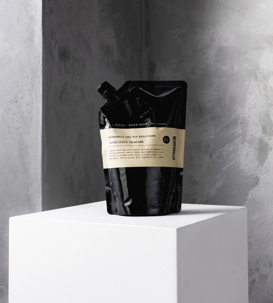 Humdakin mydło do rąk wkład 750 ml, Chamomille & sea buckthorn Humdakin