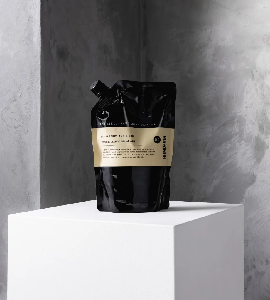 Humdakin mydło do rąk wkład 750 ml, Elderberry & birch Humdakin