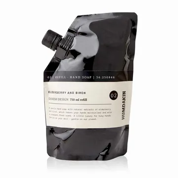Humdakin mydło do rąk wkład 750 ml - Elderberry & birch - Humdakin
