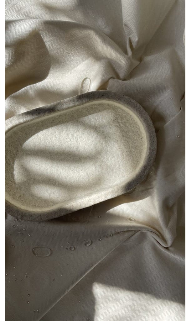 Humdakin Sandstone oval taca 15x25 cm - Natural - Humdakin