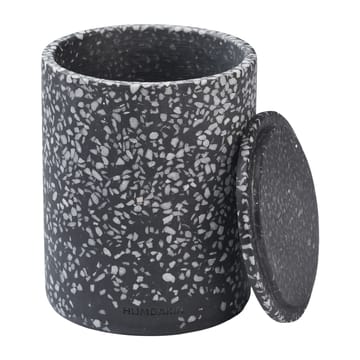 Humdakin Terrazzo wazon z pokrywą Ø13 cm - Black - Humdakin