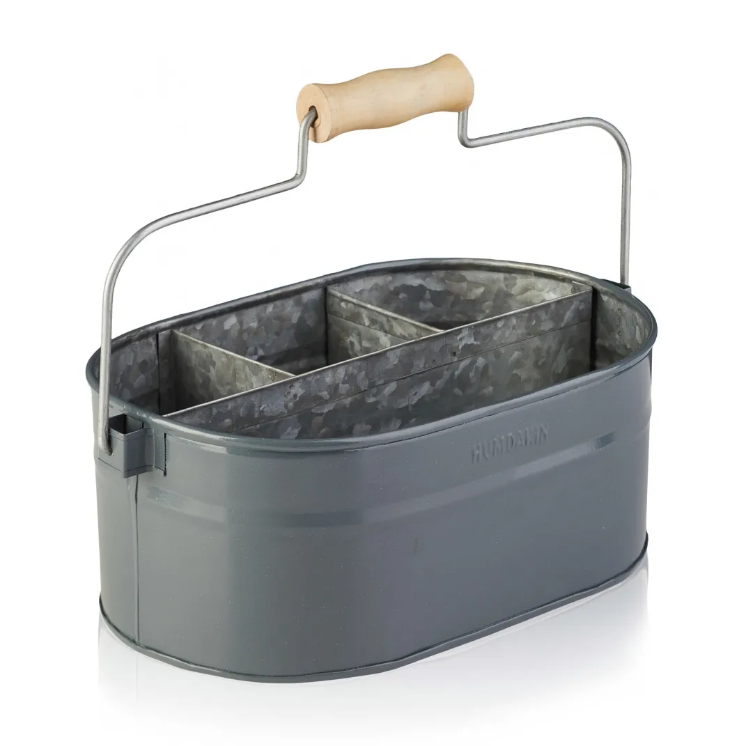 Pudełko do przechowywania Humdakin System bucket 30x19 cm, Grey Humdakin