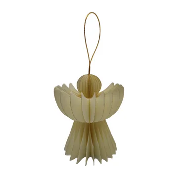 Zawieszka świąteczna Humdakin 3-pak - Off white/gold - Humdakin