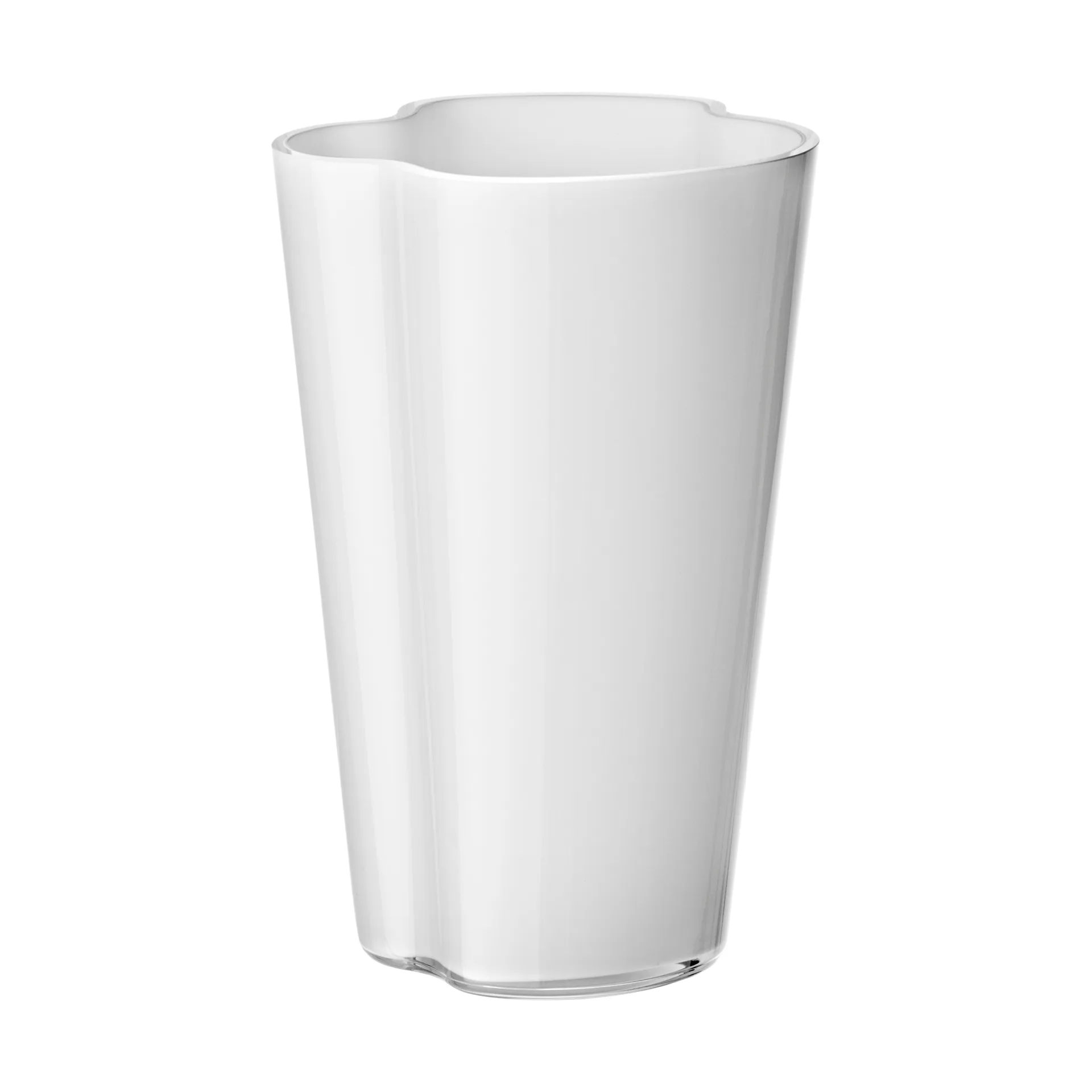 Aalto wazon, opal white (biel), 220 mm Iittala