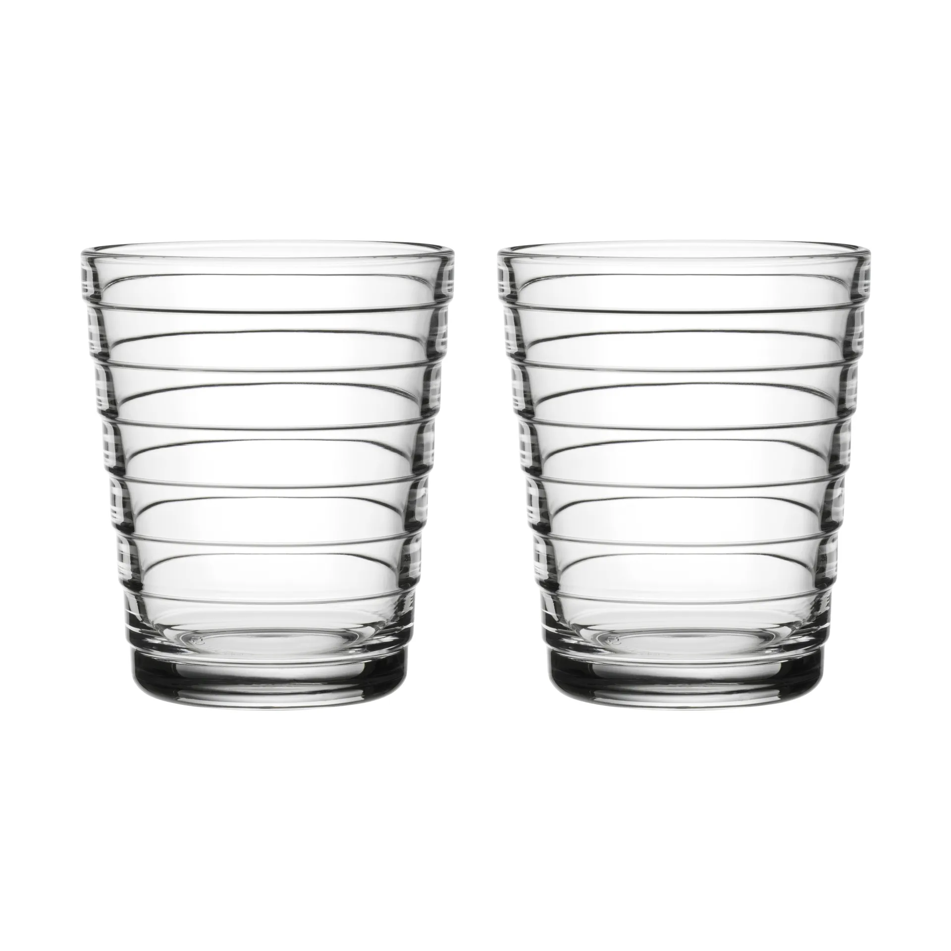 Aino Aalto szklanki 220 ml 2-pak, przezroczysty Iittala