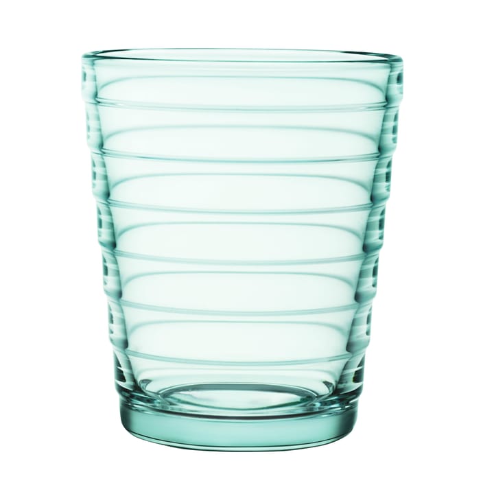 Aino Aalto szklanki 220 ml 2-pak, water green Iittala