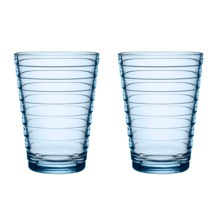 Aino Aalto szklanki 330 ml 2-pak - aqua - Iittala