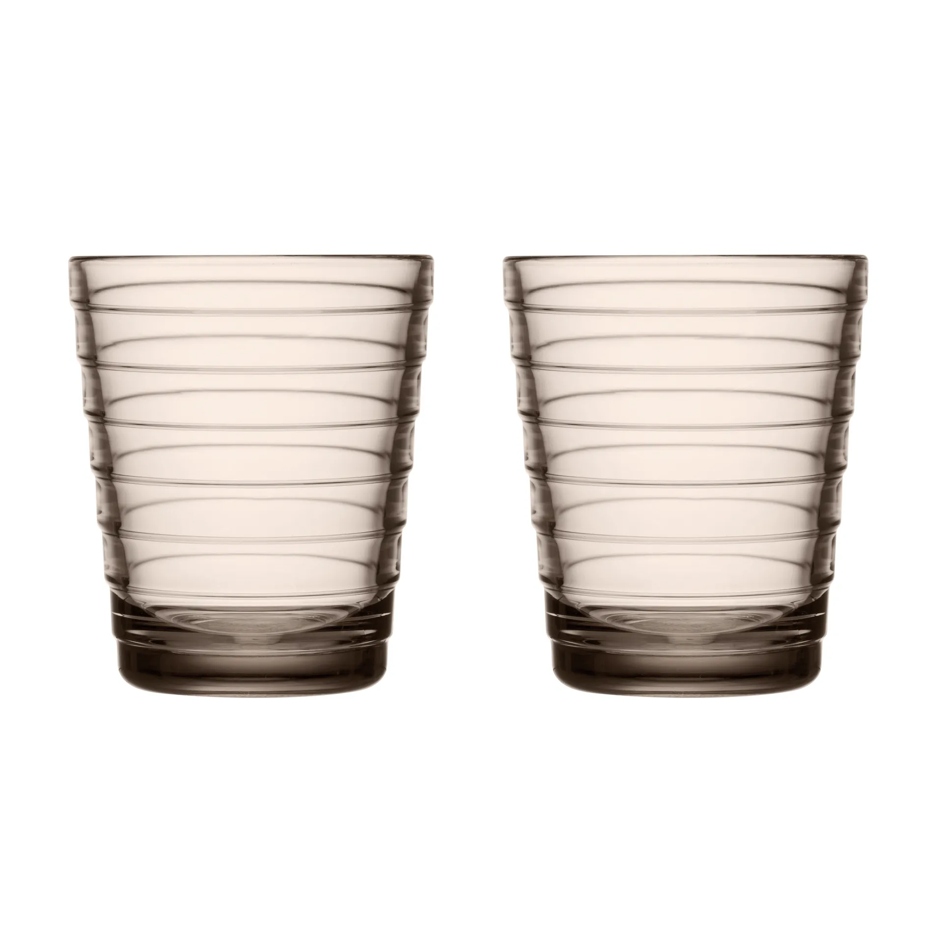 Aino Aalto szklanki do napojów 220 ml 2‑pak, linen Iittala
