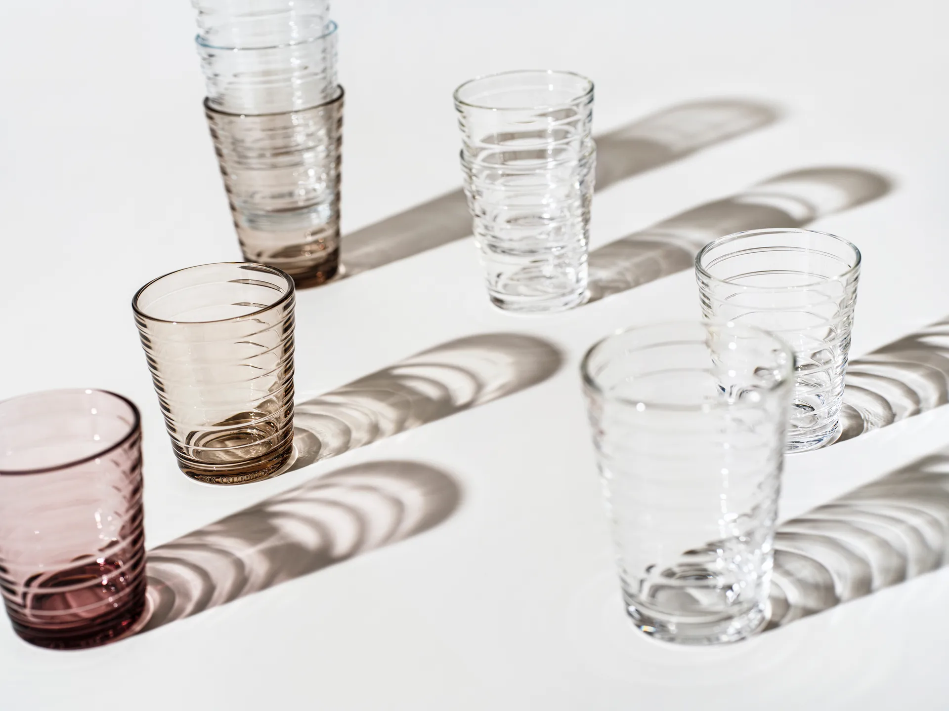 Aino Aalto szklanki do napojów 220 ml 2‑pak, przezroczysty Iittala