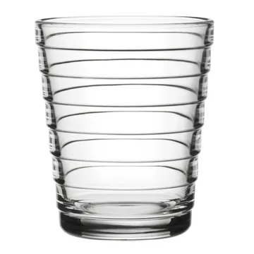 Aino Aalto szklanki do napojów 220 ml 2‑pak - przezroczysty - Iittala