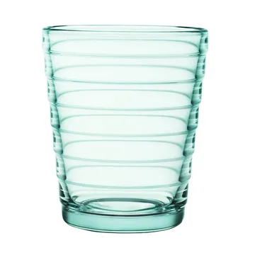 Aino Aalto szklanki do napojów 220 ml 2‑pak - water green - Iittala