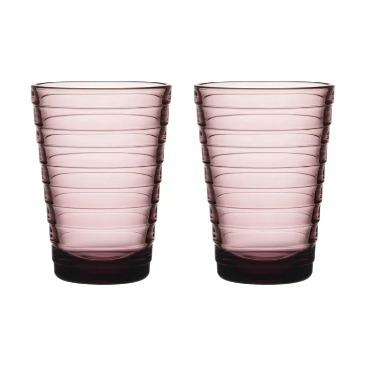 Aino Aalto szklanki do napojów 330 ml, 2‑pak - Wrzos - Iittala