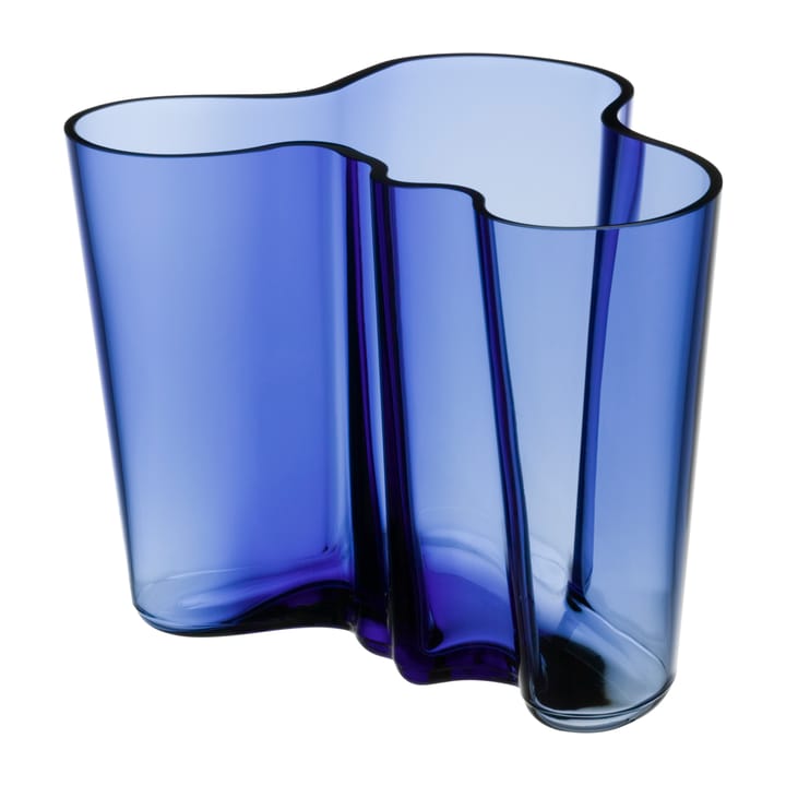 Alvar Aalto wazon błękit ultramaryna - 160 mm - Iittala
