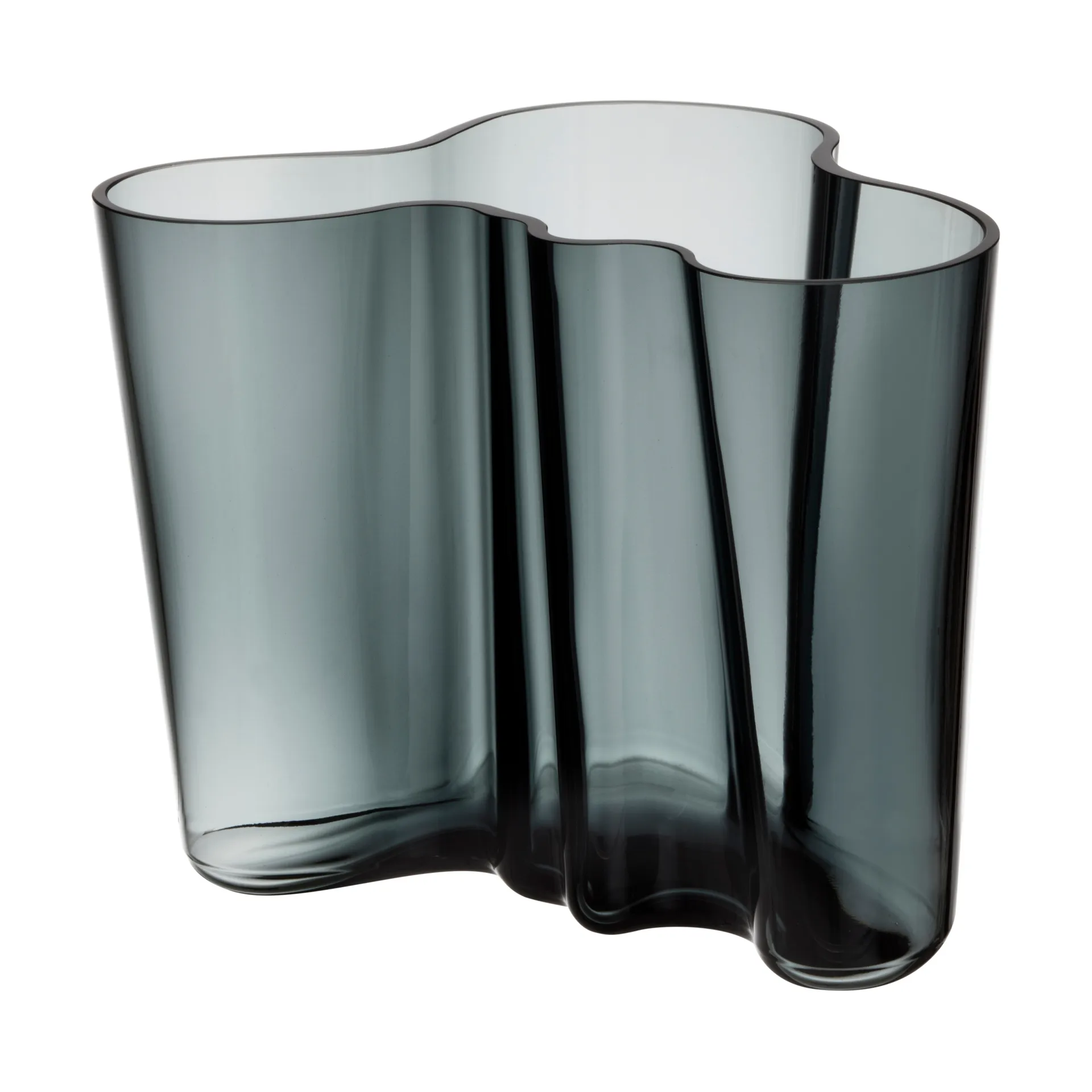 Alvar Aalto wazon, dark grey, 160 mm Iittala