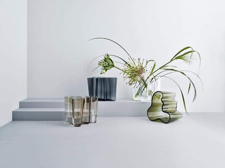 Alvar Aalto wazon, dark grey, 160 mm Iittala