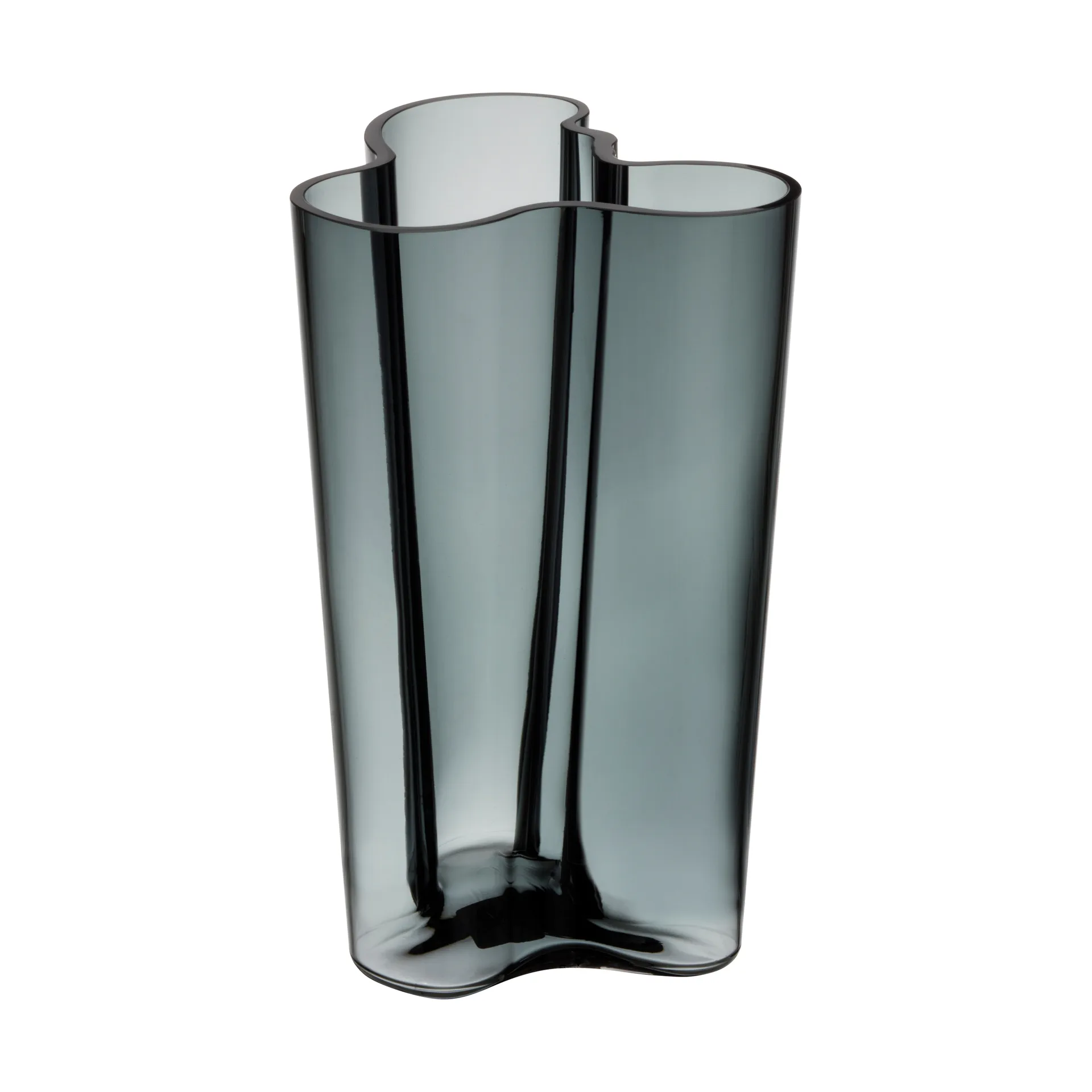 Alvar Aalto wazon, dark grey, 251 mm Iittala