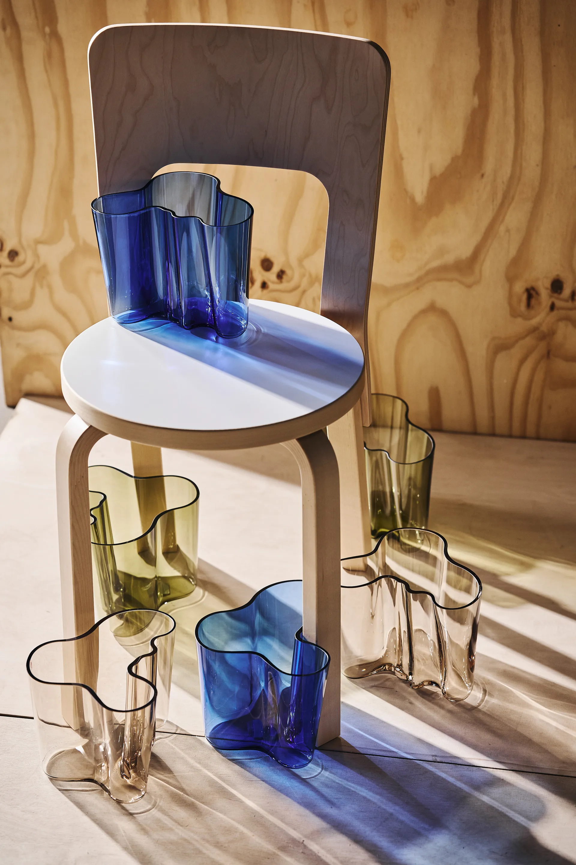 Alvar Aalto wazon, linen, 160 mm Iittala