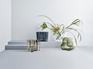 Alvar Aalto wazon, moss green - 160 mm - Iittala