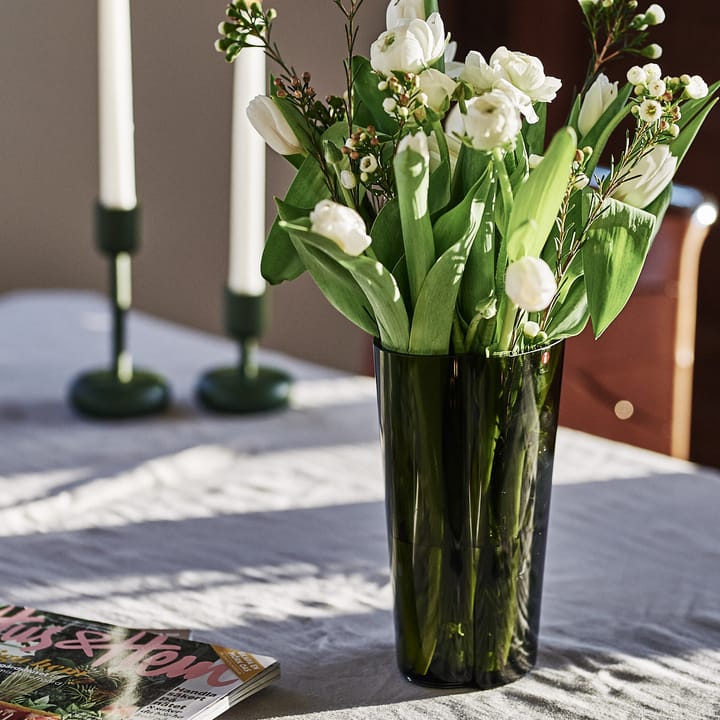 Alvar Aalto wazon, moss green, 220 mm Iittala