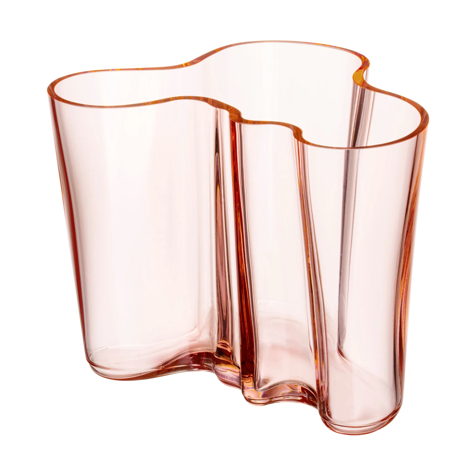 Alvar Aalto wazon łososiowa róża, 160 mm Iittala