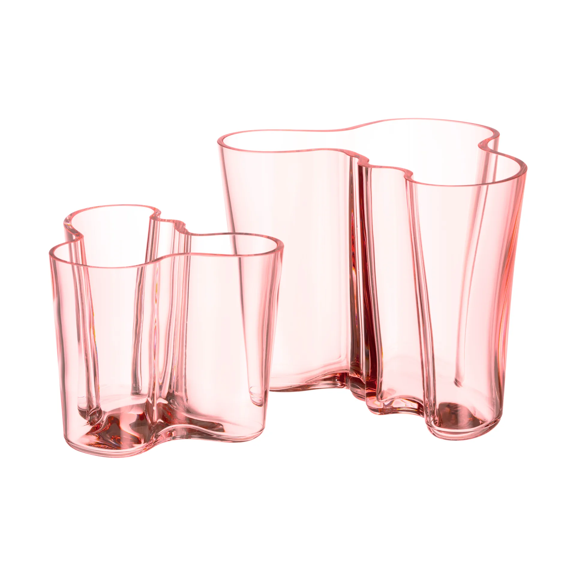 Alvar Aalto wazon łososiowa róża, 160 mm Iittala