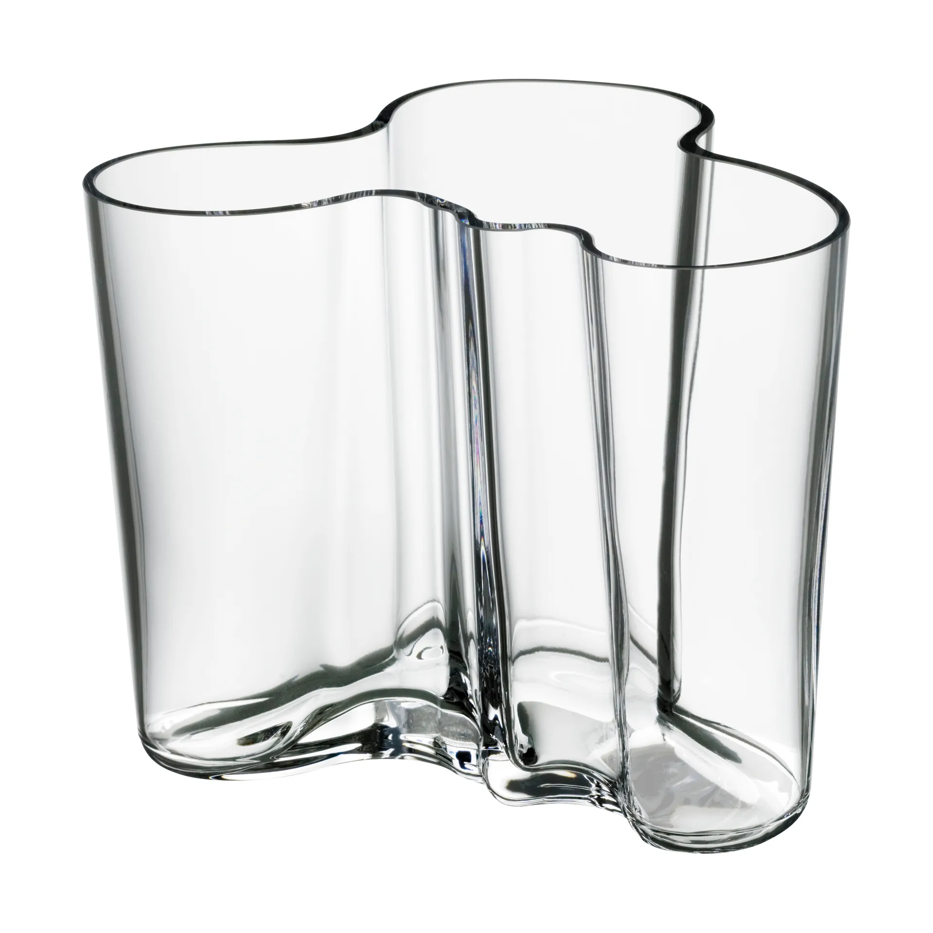 Alvar Aalto wazon, Savoy clear, 120 mm Iittala