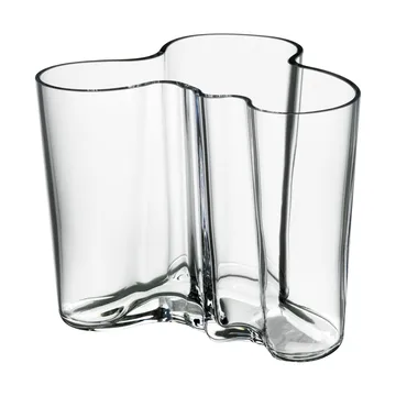 Alvar Aalto wazon, Savoy clear - 120 mm - Iittala