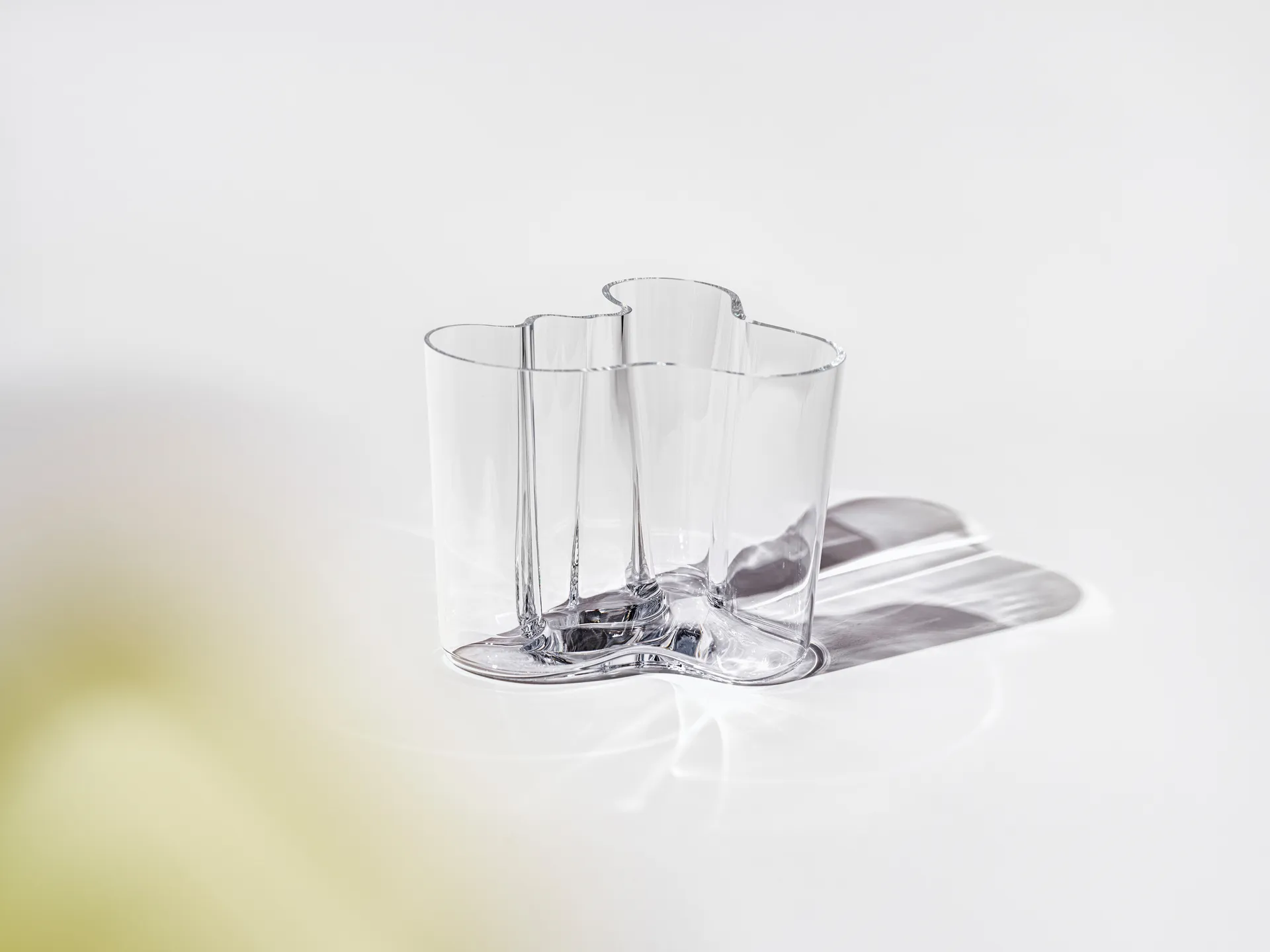 Alvar Aalto wazon, Savoy clear, 160 mm Iittala