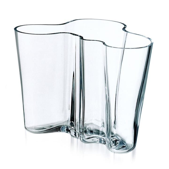 Alvar Aalto wazon, Savoy clear - 160 mm - Iittala