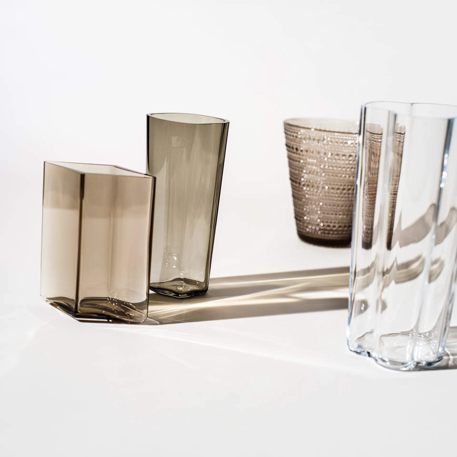 Alvar Aalto wazon, Savoy clear, 220 mm Iittala