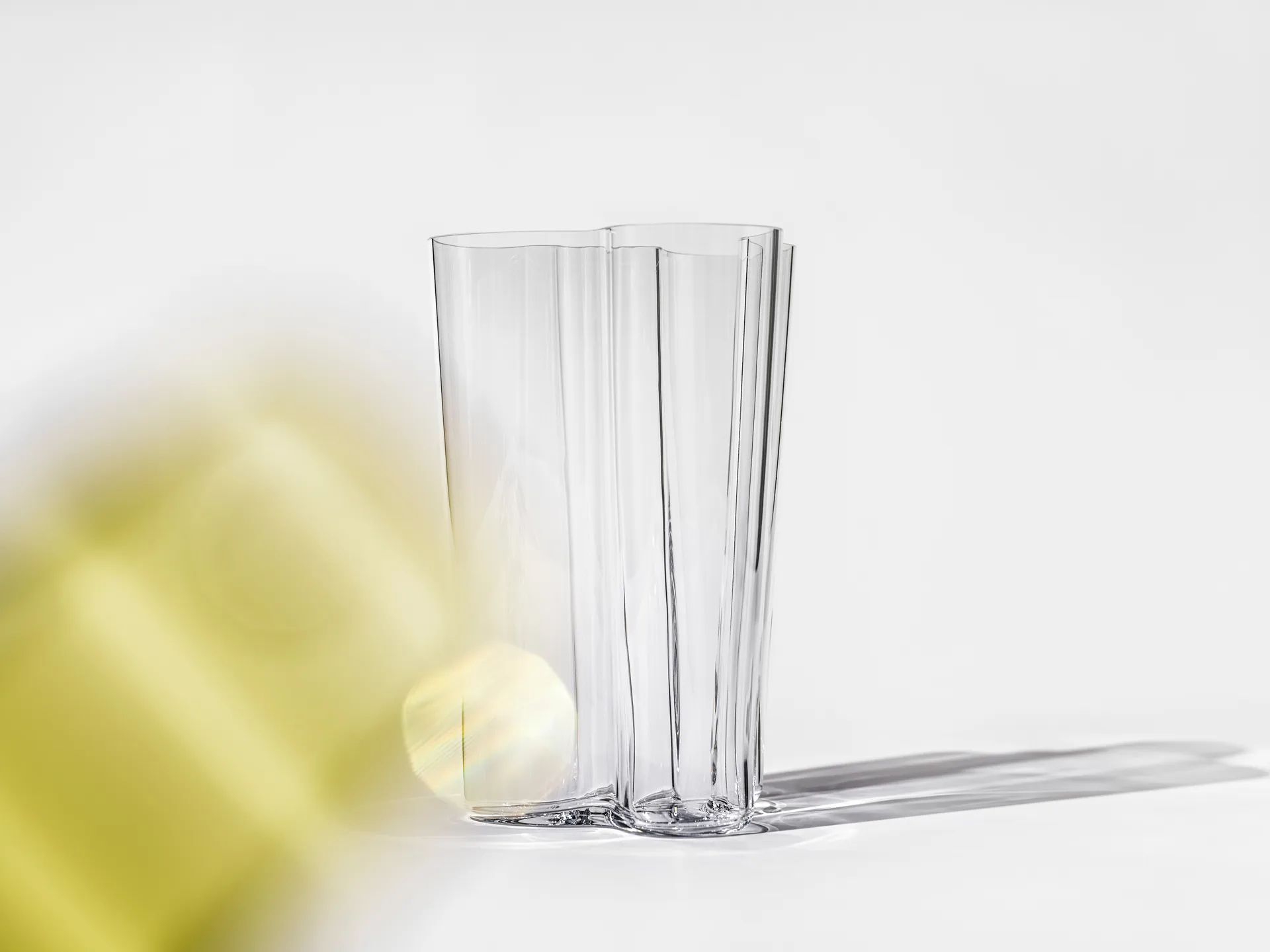 Alvar Aalto wazon, Savoy clear, 251 mm Iittala