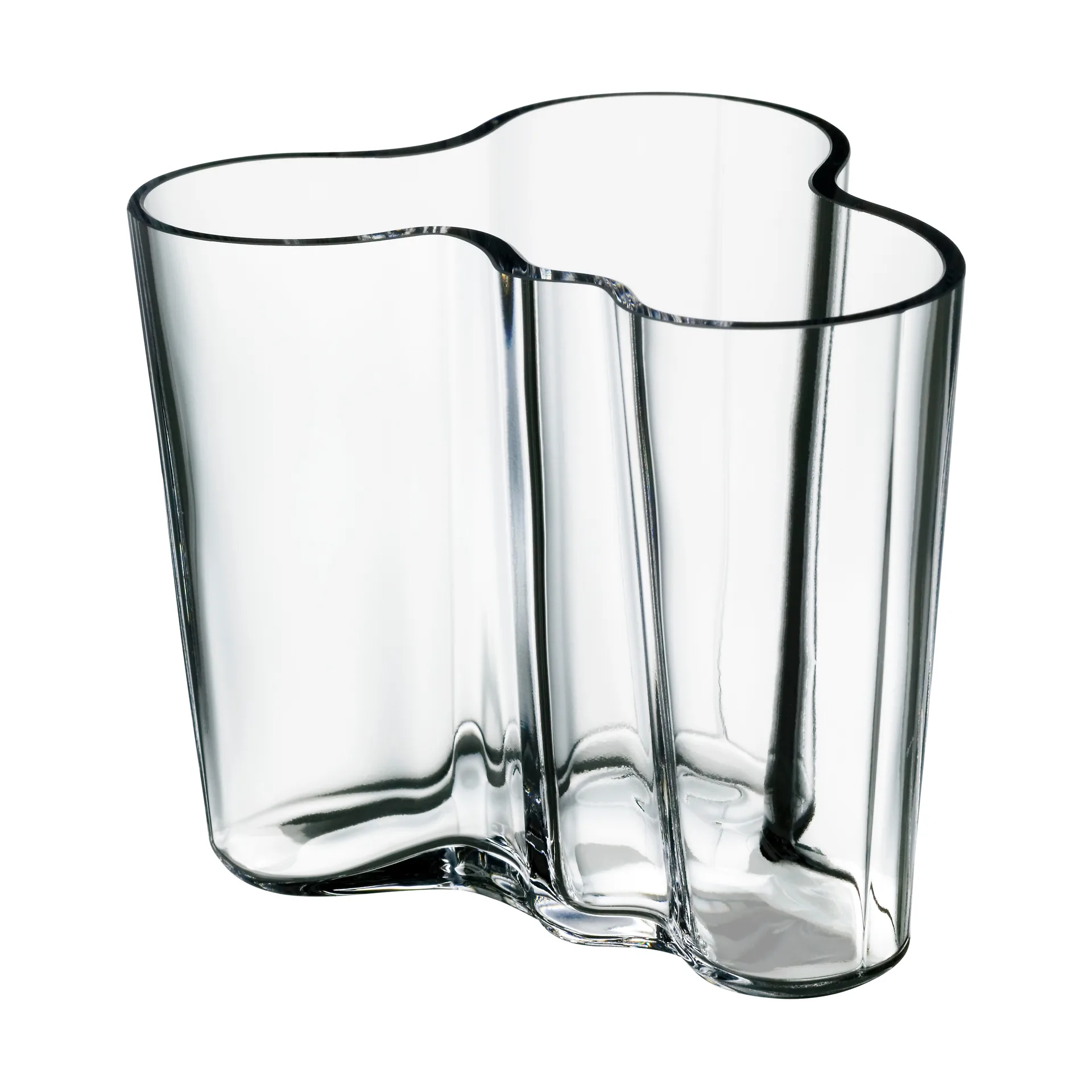 Alvar Aalto wazon, Savoy clear, 95 mm Iittala
