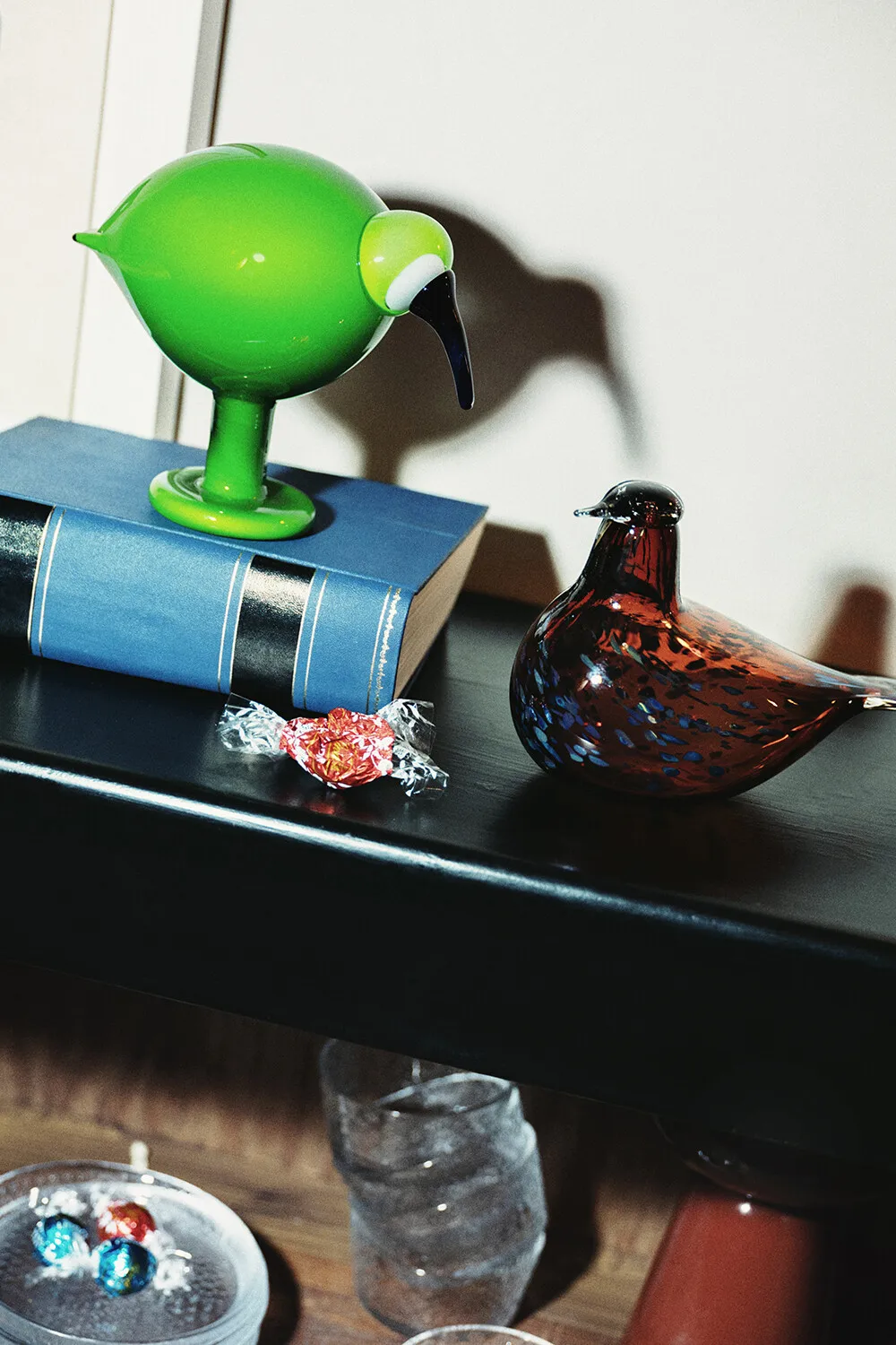 Birds by Toikka, ibis green Iittala