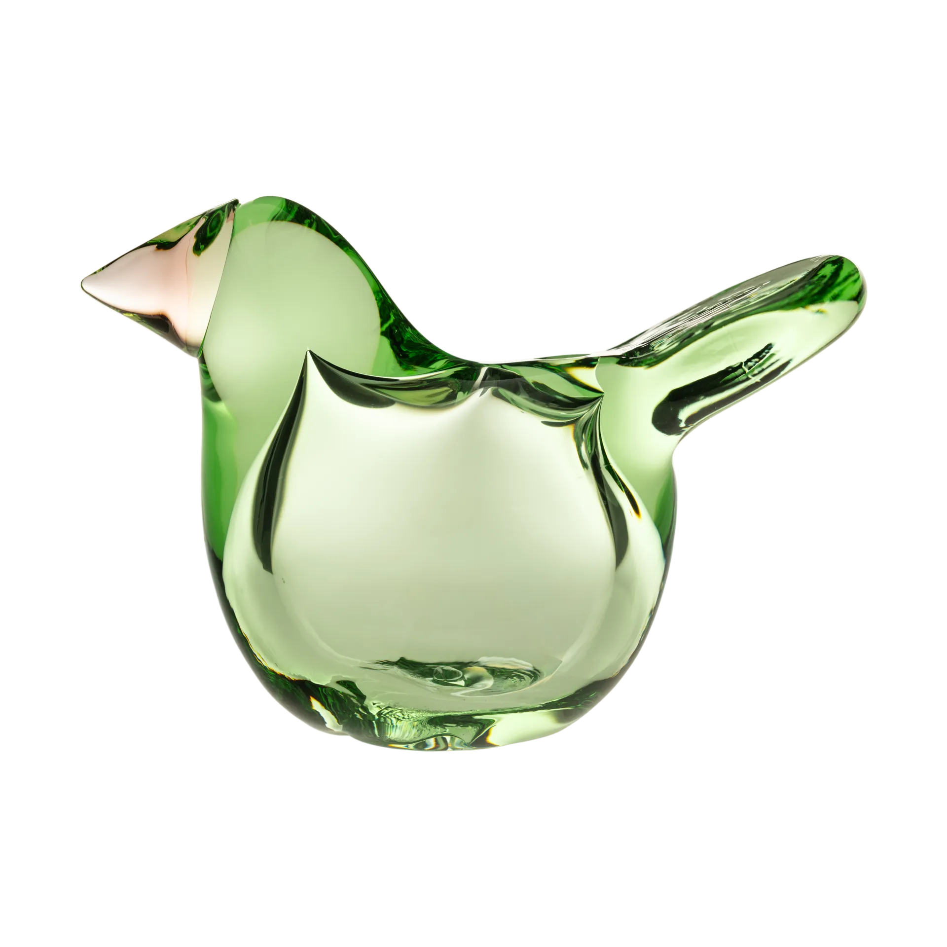 Birds by Toikka muchołówka, Jabłkowa zieleń-Łososiowy róż Iittala