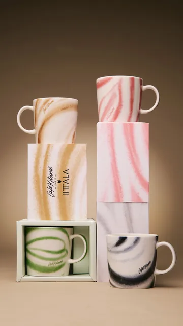 Café Kitsuné X Iittala kubek 300 ml - Cappuccino - Iittala
