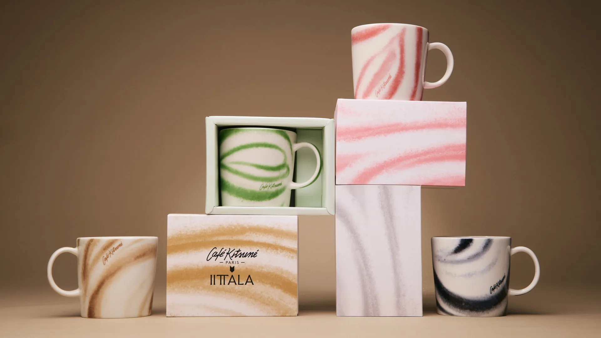 Café Kitsuné X Iittala kubek 300 ml, Matcha Iittala