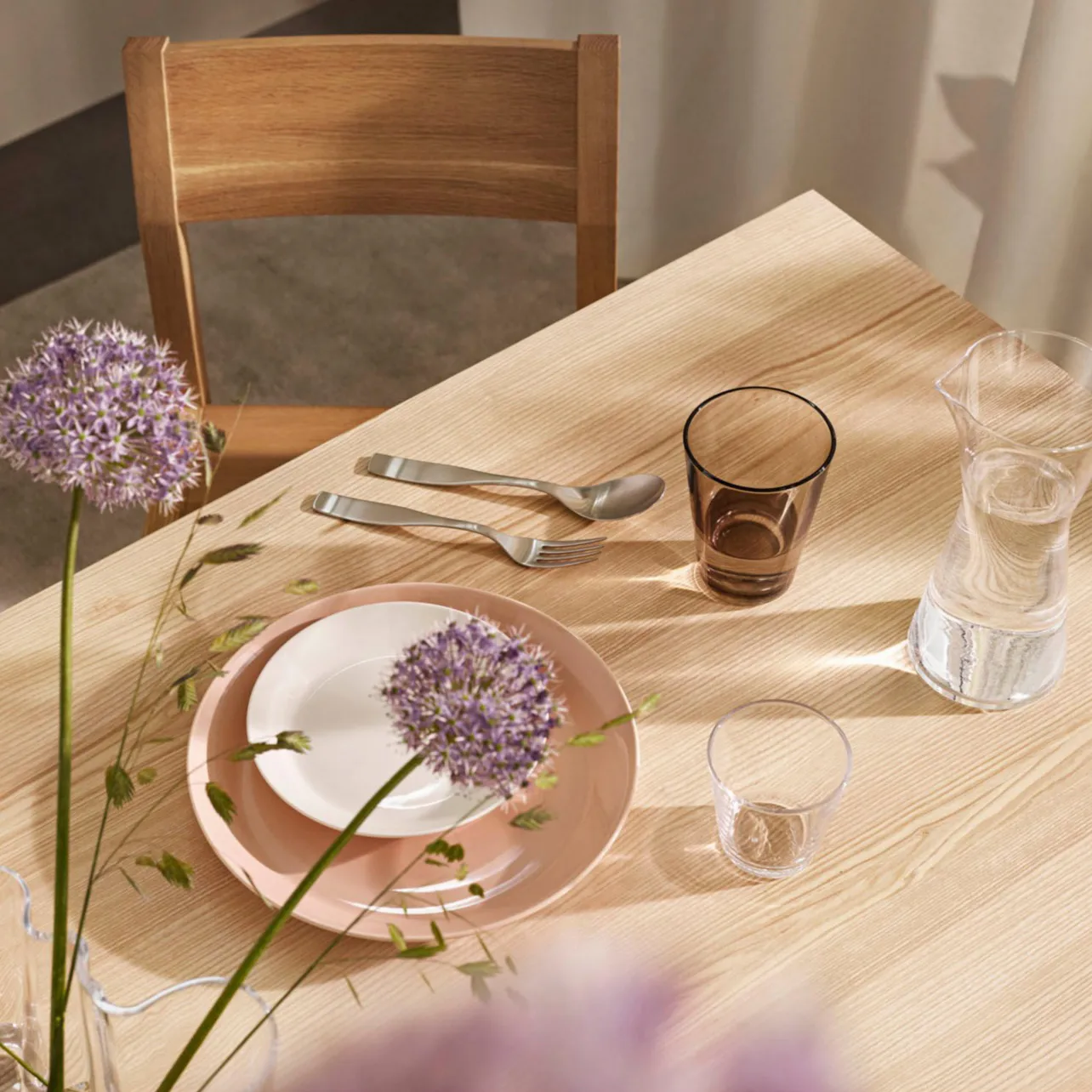 Citterio 98 widelec obiadowy, matte stainless steel Iittala
