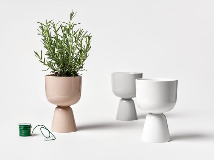 Doniczka Nappula Ø12,5 cm w19 cm, Beige Iittala
