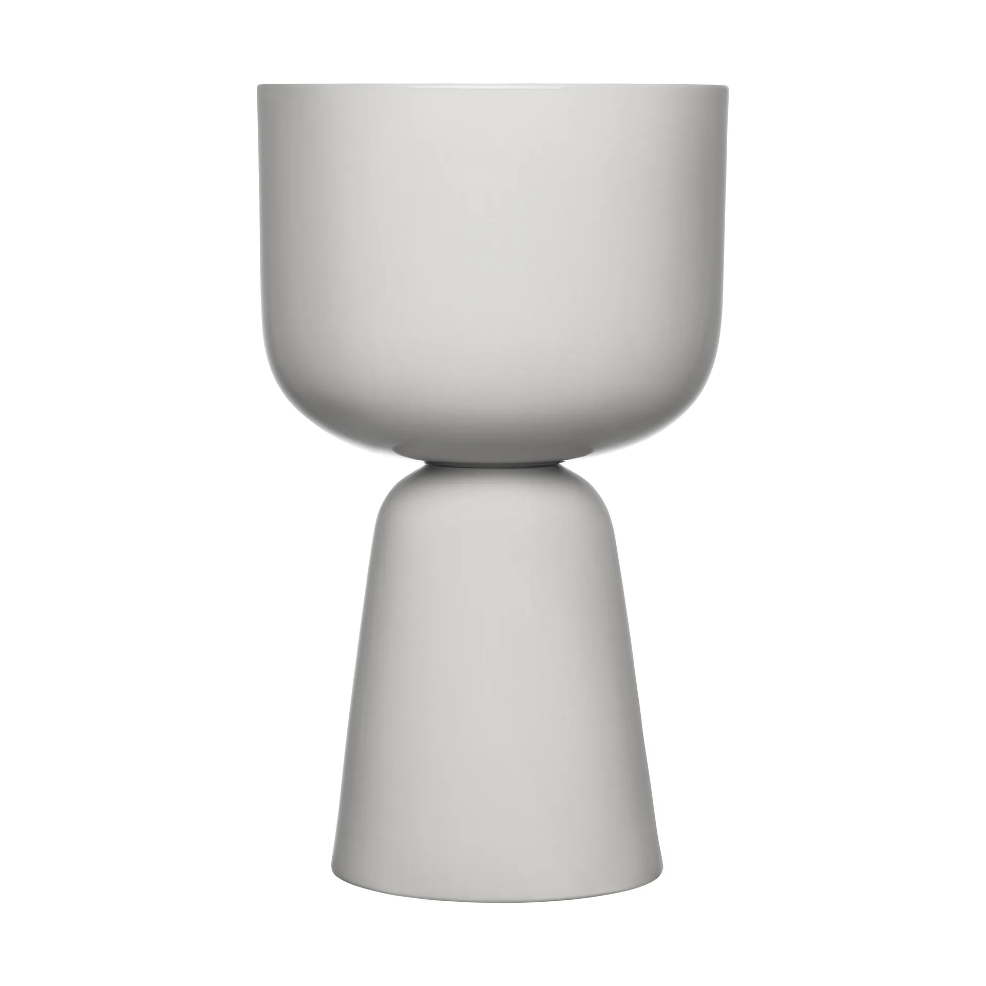Doniczka Nappula Ø15 cm w26 cm, Jasnoszara Iittala