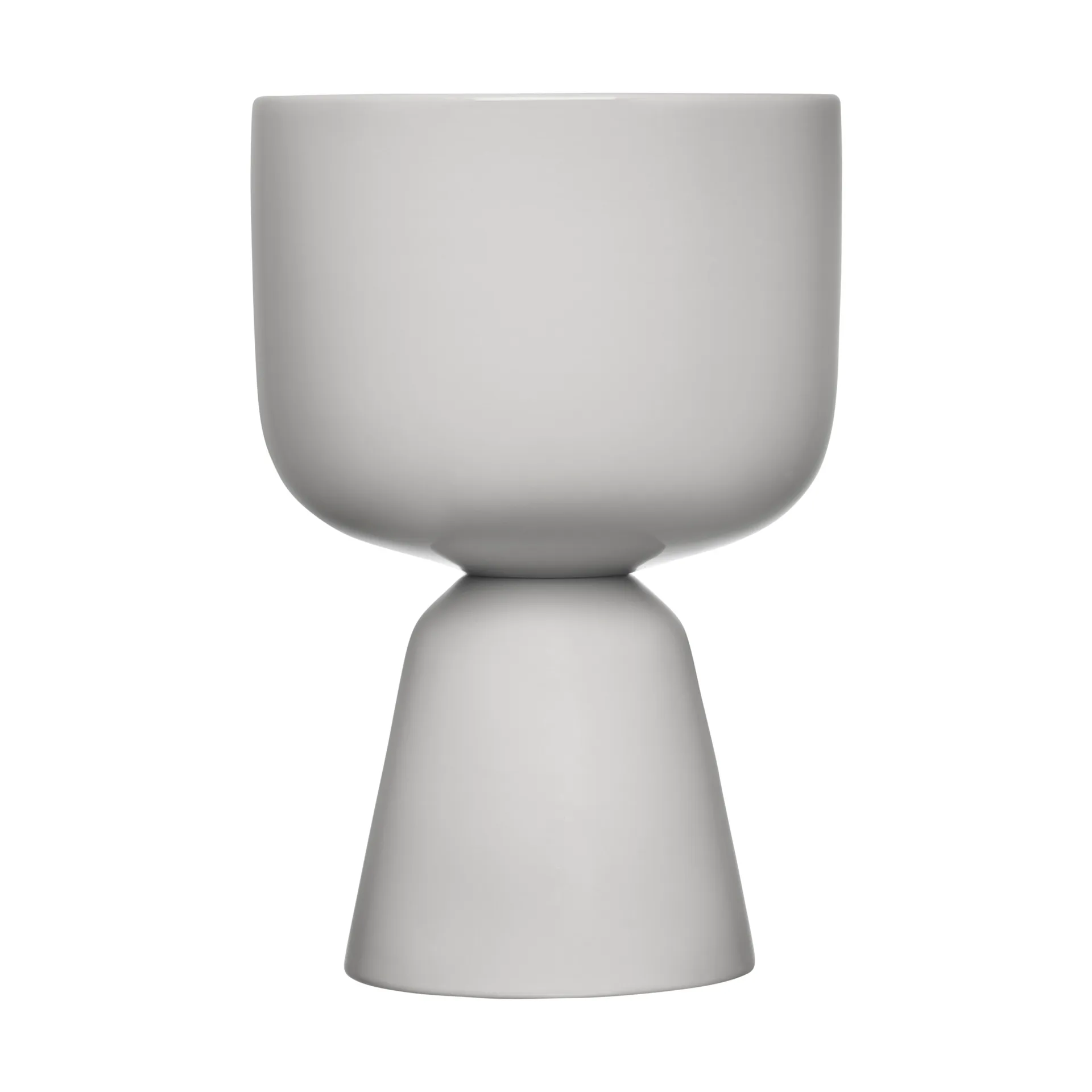 Doniczka Nappula Ø15.5 cm w23cm, Jasnoszara Iittala
