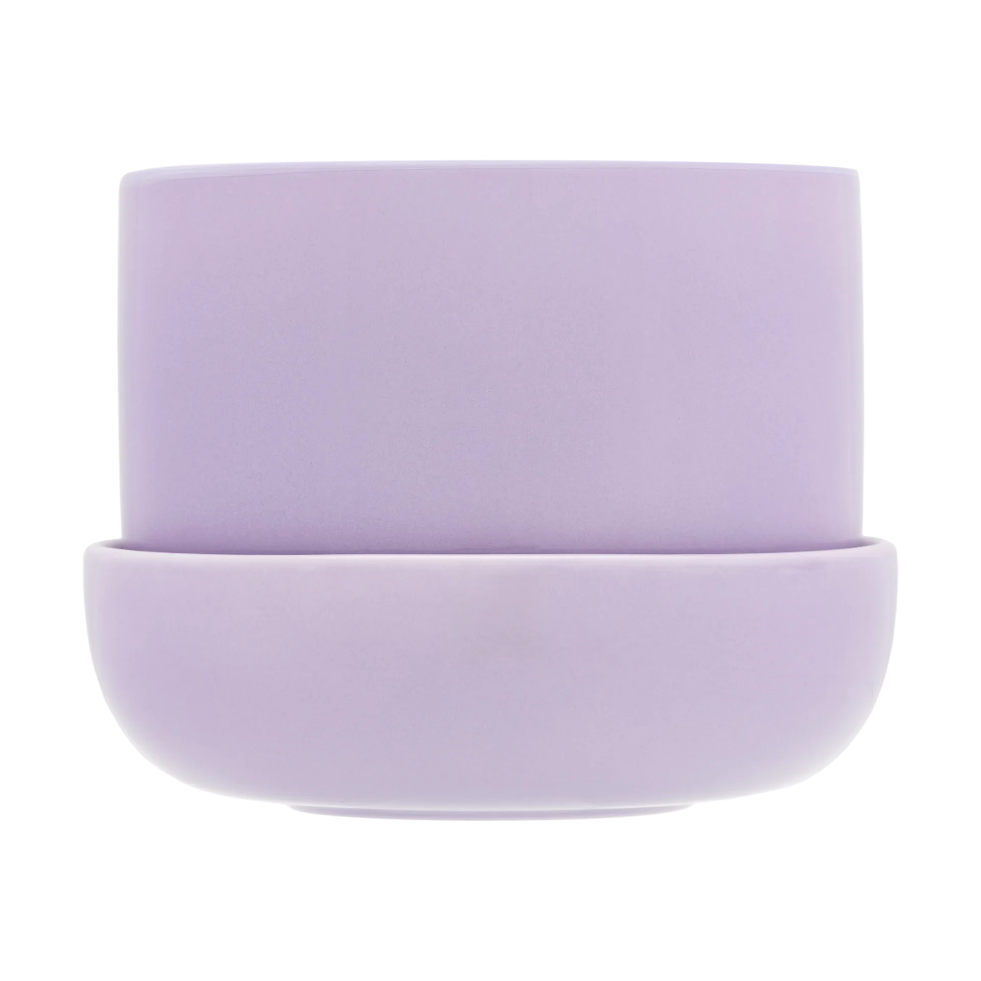 Doniczka z podstawką Nappula Ø17 cm w13 cm, Jasny fiolet Iittala