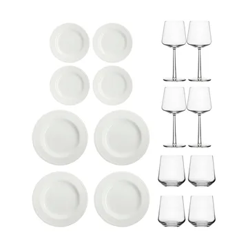 Essence & Dots zestaw startowy do kolacji 32 elementów - Kremowobiały - Iittala