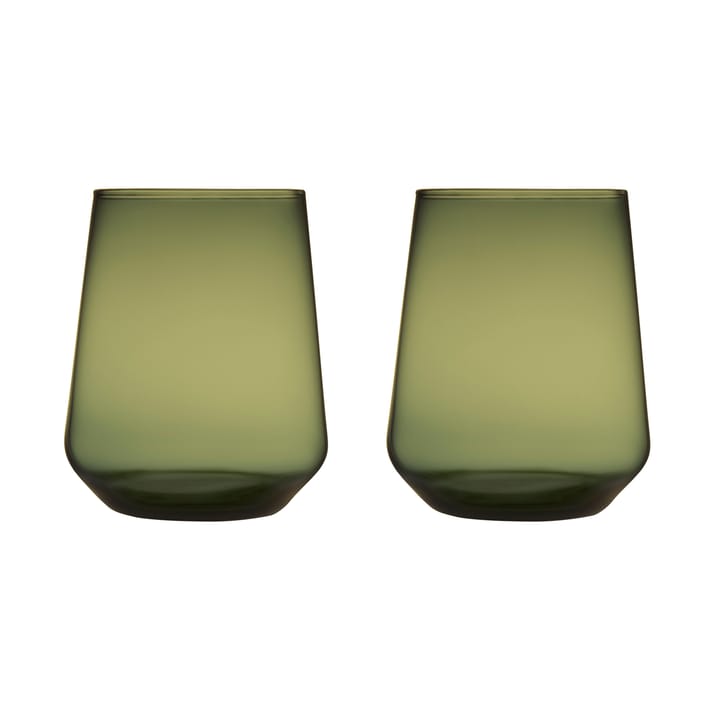Essence kieliszki do drinków/tumbler 2-pak - Moss green - Iittala