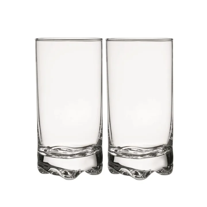 Gaissa szklanki do piwa 2-pak - przezroczysty 380 ml, 2‑pak - Iittala