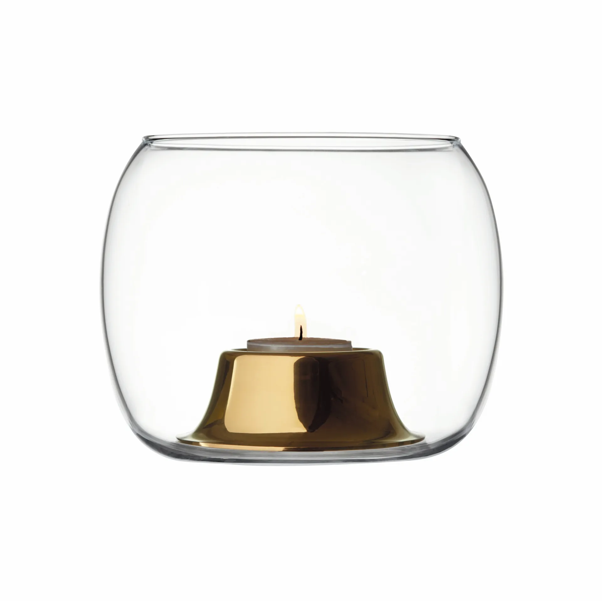 Kaasa lantern, przezroczysty - rose gold Iittala