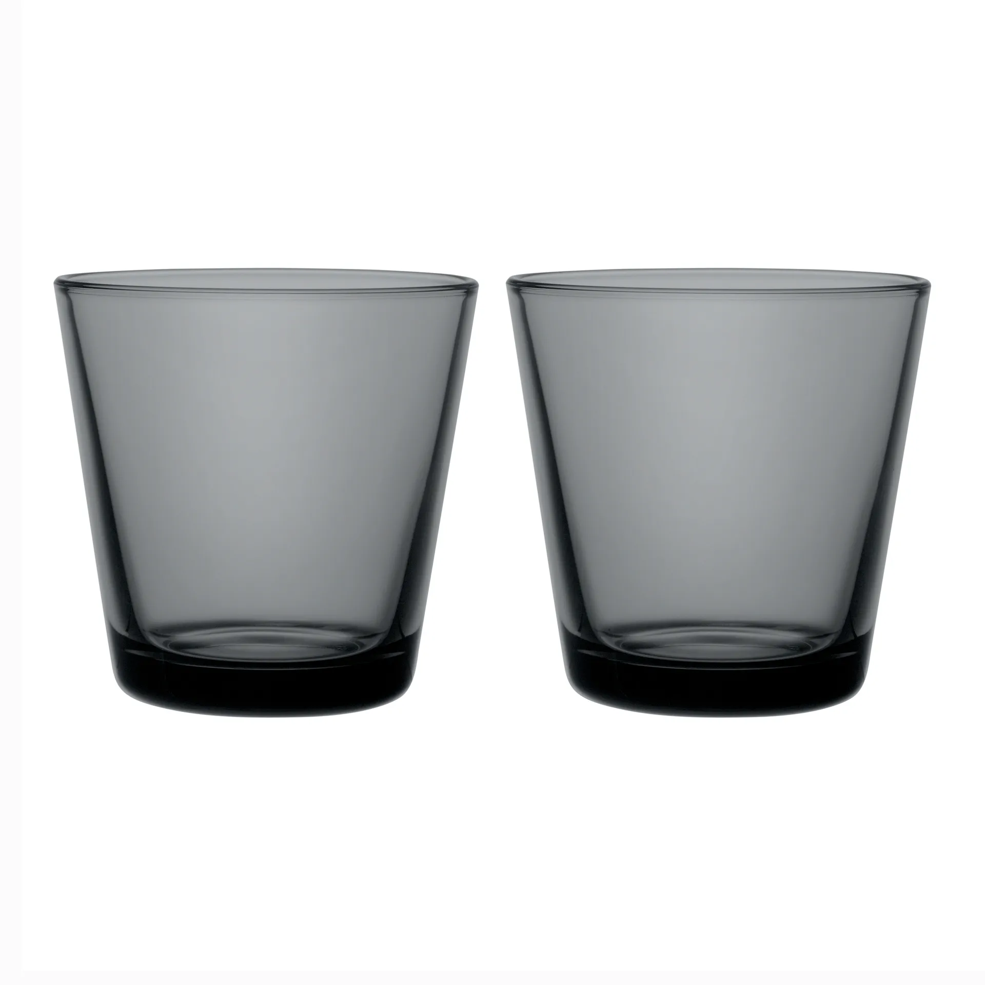 Kartio kieliszki do drinków/tumbler 210 ml 2-pak, ciemny szary Iittala