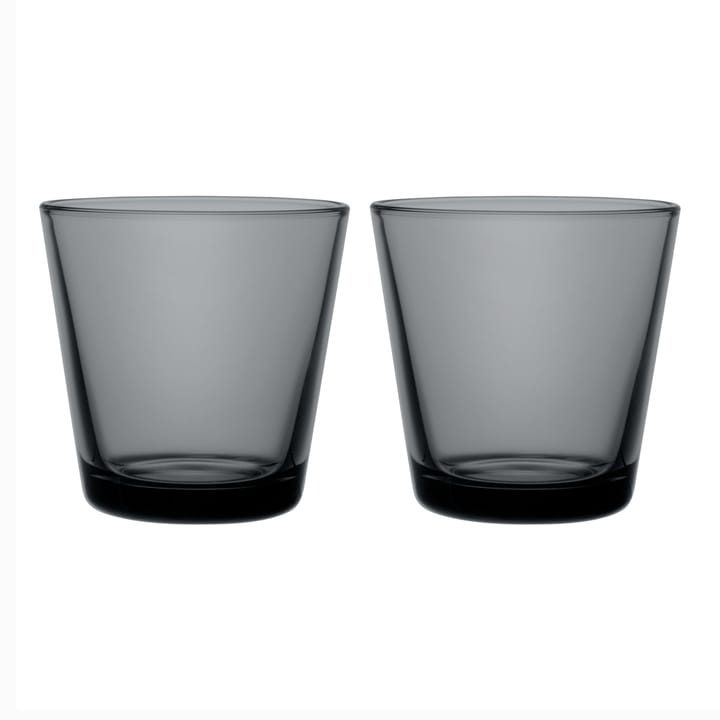 Kartio kieliszki do drinków/tumbler 210 ml 2-pak - ciemny szary - Iittala