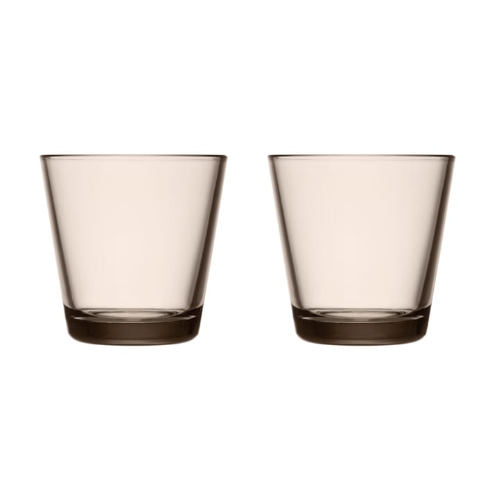 Kartio kieliszki do drinków/tumbler 210 ml 2-pak - linen - Iittala