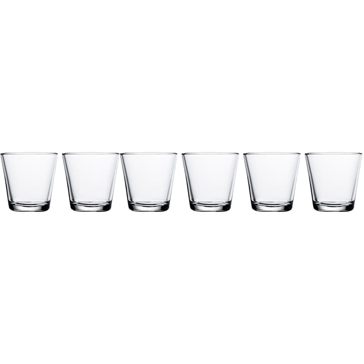 Kartio szklanki 210 ml 6-pak, przezroczysty Iittala