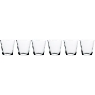 Kartio szklanki 210 ml, 6‑pak - przezroczysty - Iittala